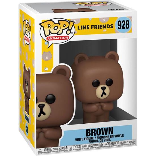 Line Friends: Brown POP! Vinyl Figur (#928)