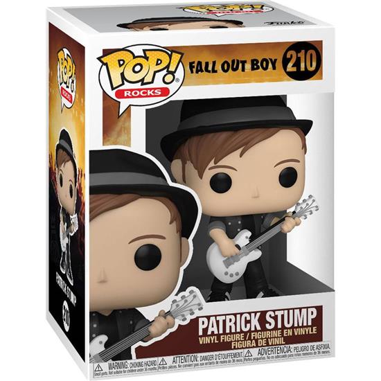 Fall Out Boy: Patrick Stump POP! Rocks Vinyl Figur (#210)