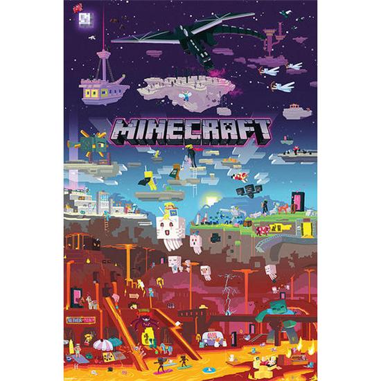 Minecraft: Minecraft Plakat World Beyond