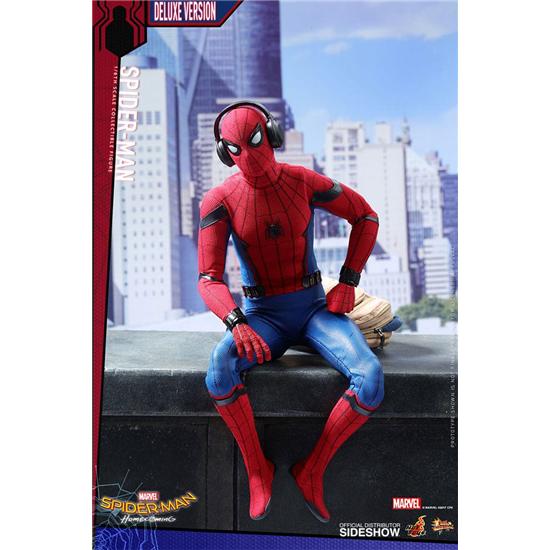 Spider-Man: Spider-Man Homecoming Movie Masterpiece Action Figur 1/6 Skala Deluxe