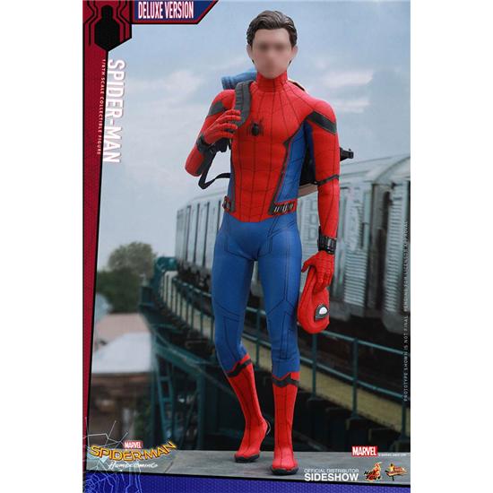 Spider-Man: Spider-Man Homecoming Movie Masterpiece Action Figur 1/6 Skala Deluxe