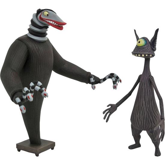 Nightmare Before Christmas: under the Stairs & Cyclops Action Figures 2-Pack Creature 18 cm