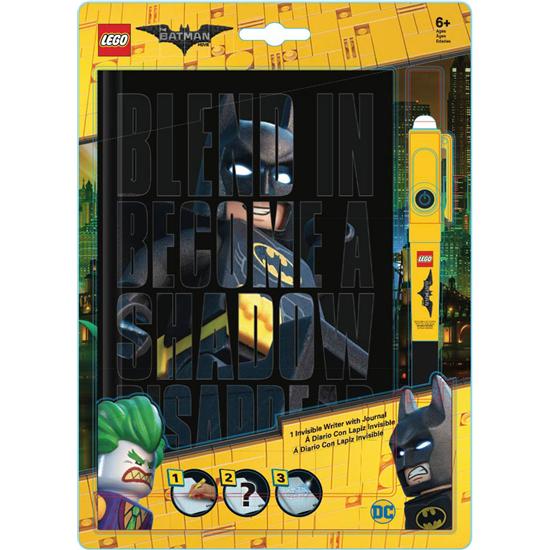 Batman: Lego Batman Notesbog med Usynlig Pen