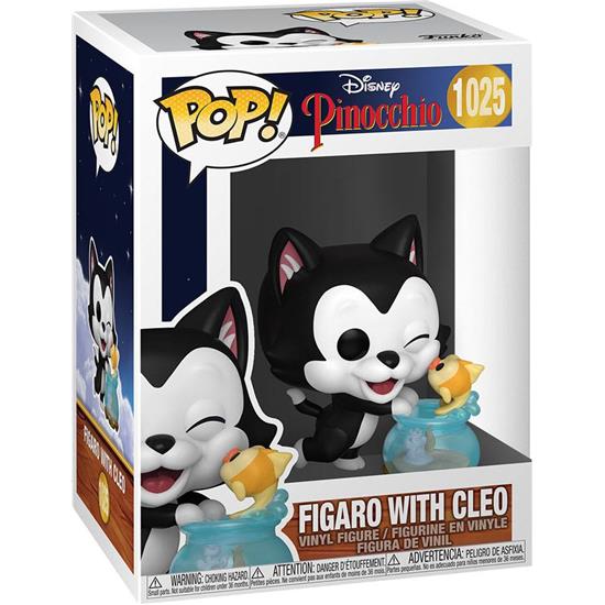 Pinocchio: Figaro & Cleo POP! Disney Vinyl Figur (#1025)