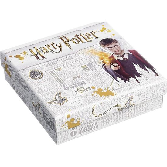 Harry Potter: Deathly Hallows/Snitch/3 Spell Beads Bracelet Charm Set (sølv belagt)