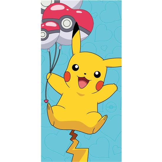 Pokémon: Pikachu Pokeballon Håndklæde