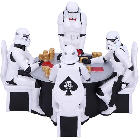 Star Wars: Stormtrooper Poker Face Diorama 18 cm