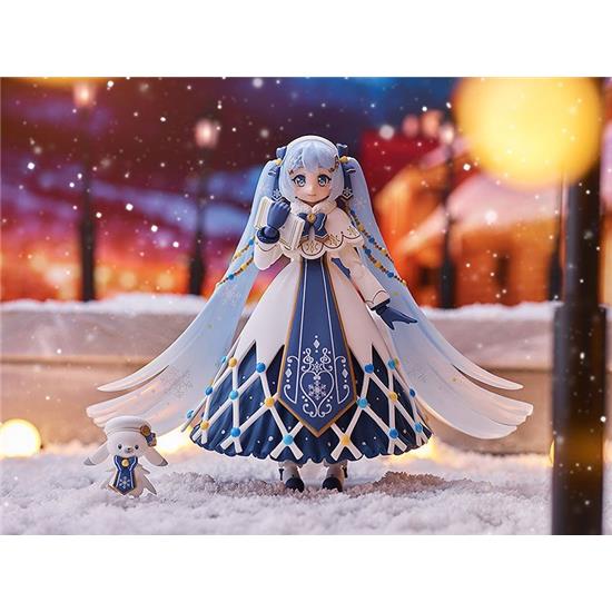 Manga & Anime: Snow Miku: Glowing Snow Ver. Figma Action Figure 14 cm