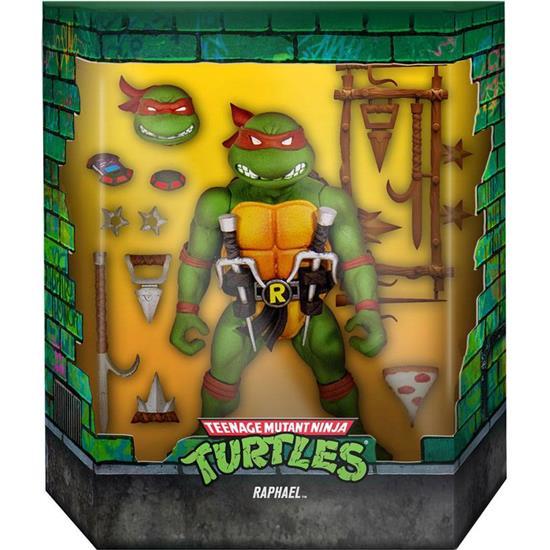 Ninja Turtles: Raphael Version 2 Ultimates Action Figure 18 cm