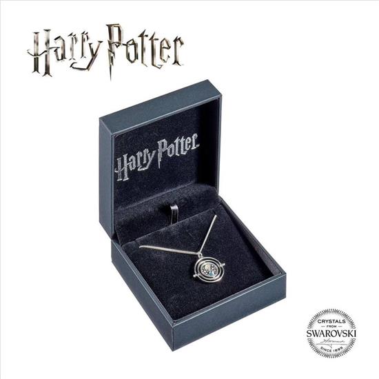 Harry Potter: Time Turner Necklace And Charm Sterling Sølv Med Swarovski