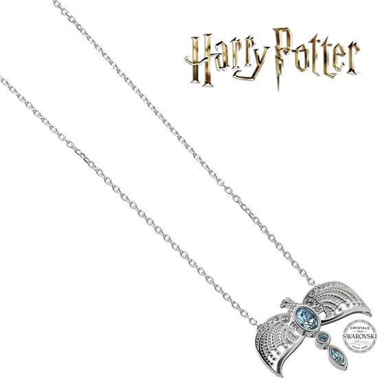 Harry Potter: Ravenclaw Diadem Halskæde og Charm Sterling Sølv Med Swarovski