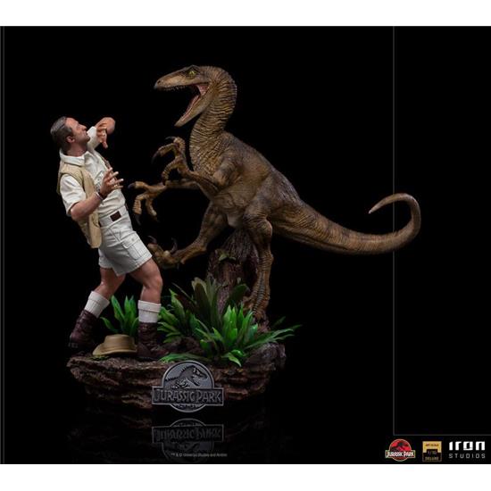 Jurassic Park & World: Clever Girl Deluxe Art Scale Statue 1/10 25 cm