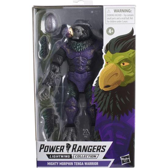 Power Rangers: Mighty Morphin Tenga Warrior Action Figur 15 cm
