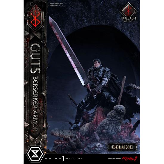 Berserk: Guts Berserker Armor Unleash Edition Deluxe Version Statue 1/4 91 cm