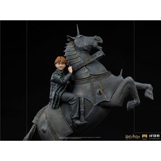 Harry Potter: Ron Weasley at the Wizard Chess Statue