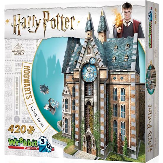 Harry Potter: Hogwarts - Clock Tower 3D Puslespil (420 Brikker)