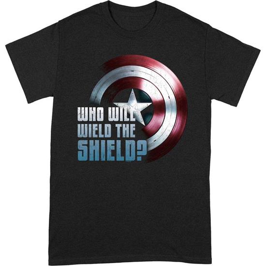 Captain America: Who Will Wield the Shield T-Shirt