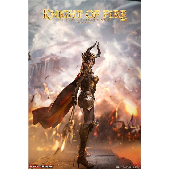 Diverse: Knight of Fire Action Figure Golden Edition
