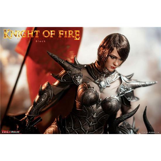 Diverse: Knight of Fire Action Figure Black Edition