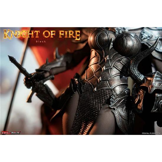 Diverse: Knight of Fire Action Figure Black Edition