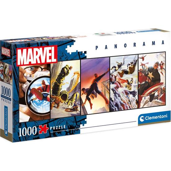 Marvel: Marvel Comics Panels Panorama Puslespil (1000 brikker)