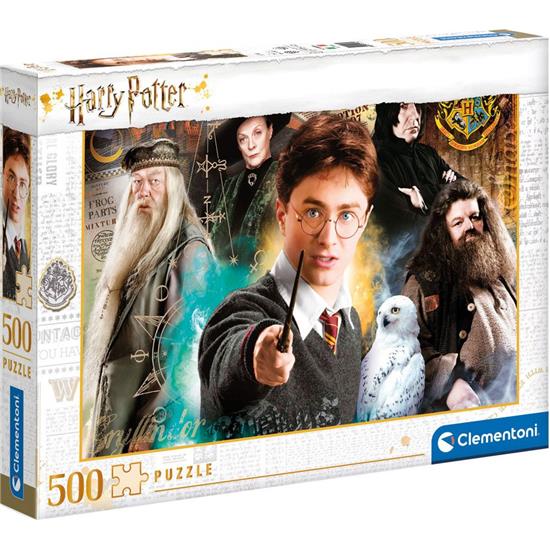Harry Potter: Harry at Hogwarts Puslespil (500 Brikker)