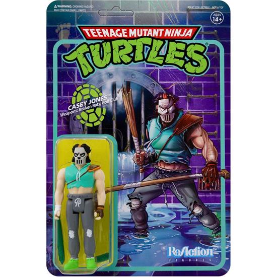 Ninja Turtles: Casey Jones ReAction Action Figure 10 cm