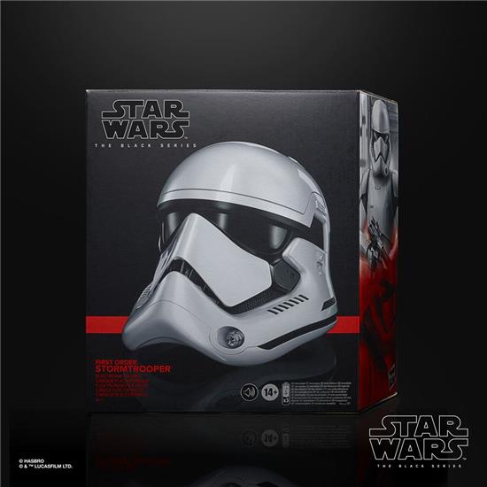 Star Wars: First Order Stormtrooper Black Series Electronic Helmet