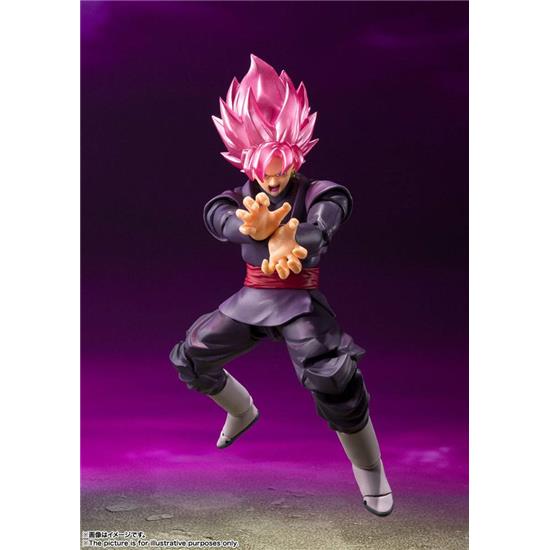 Manga & Anime: Goku Black - Super Saiyan Rose S.H. Figuarts Action Figure 14 cm