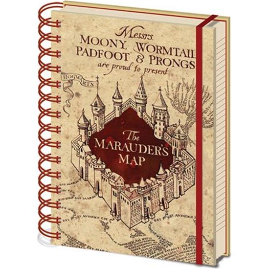 Harry Potter: Harry Potter Notebook A5 Marauders Map
