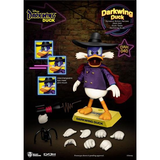 Disney: Darkwing Duck Dynamic 8ction Heroes Action Figure 1/9 16 cm