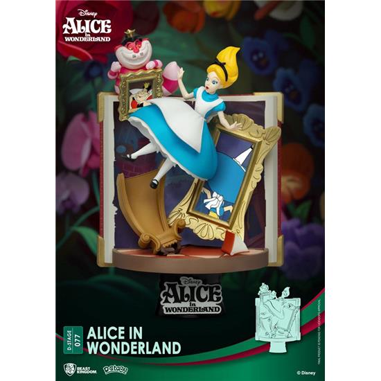 Disney: Alice in Wonderland New Version D-Stage Diorama 15 cm