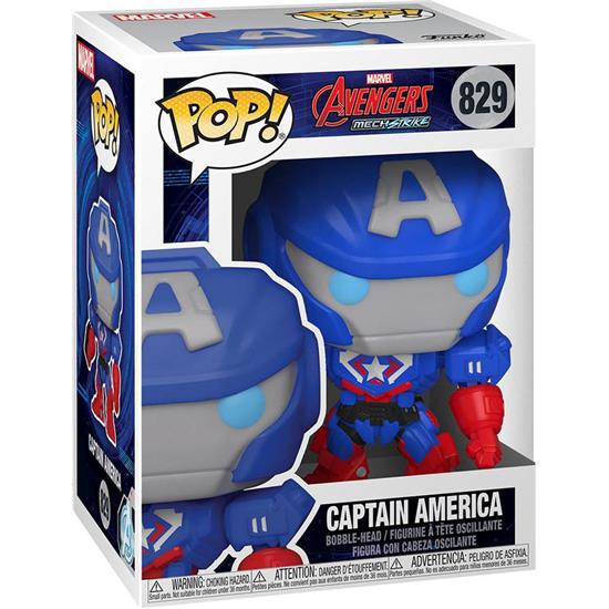 Marvel: Captain America Mech Strike POP! Vinyl Figur (#829)