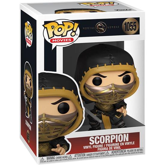 Mortal Kombat: Scorpion POP! Movies Vinyl Figur (#1055)