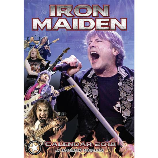 Iron Maiden: Iron Maiden 2018 Kalender (A3)