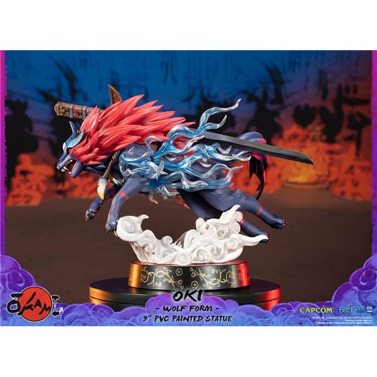 Okami: Oki (Wolf Form) PVC Statue 21 cm