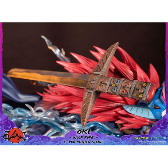 Okami: Oki (Wolf Form) PVC Statue 21 cm