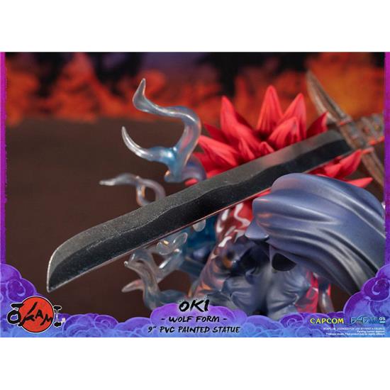 Okami: Oki (Wolf Form) PVC Statue 21 cm