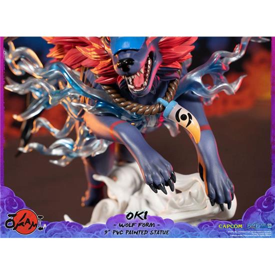 Okami: Oki (Wolf Form) PVC Statue 21 cm