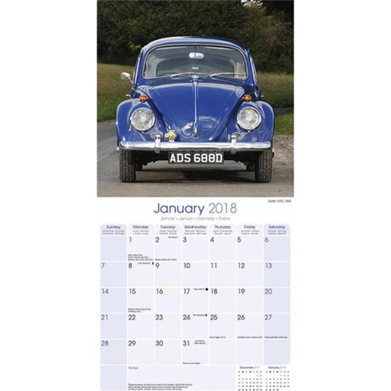 VW: VW Beatle 2018 Kalender