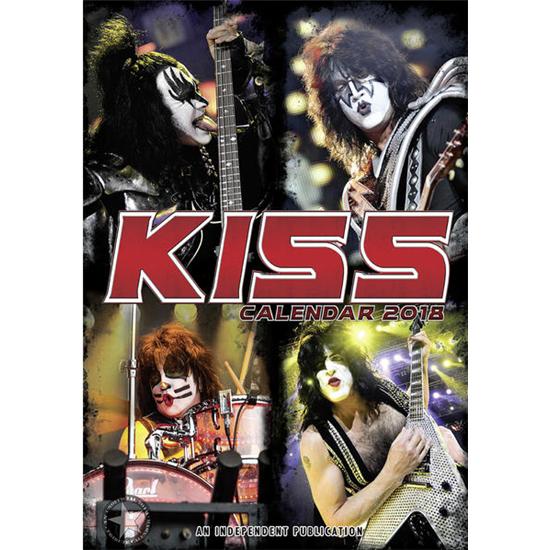 Kiss: Kiss 2018 Kalender (A3)
