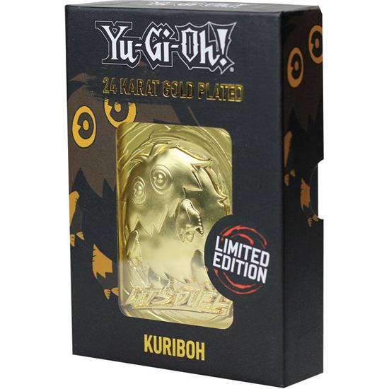 Yu-Gi-Oh: Kuriboh Replica Card (Guld Belagt)