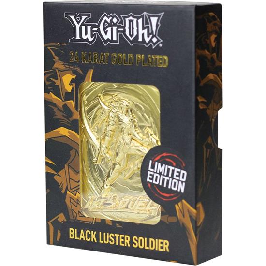 Yu-Gi-Oh: Black Luster Soldier Replica Card (Guld Belagt)
