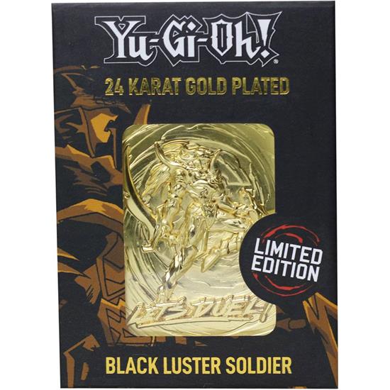 Yu-Gi-Oh: Black Luster Soldier Replica Card (Guld Belagt)