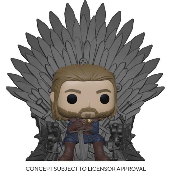 Game Of Thrones: Ned Stark on Throne POP! Television Vinyl Figur