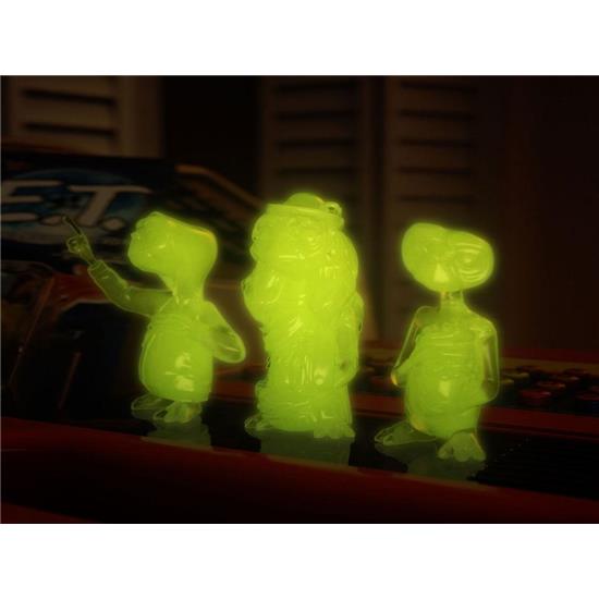 E.T.: Mini Figurere 3-Pack Glowing Edition