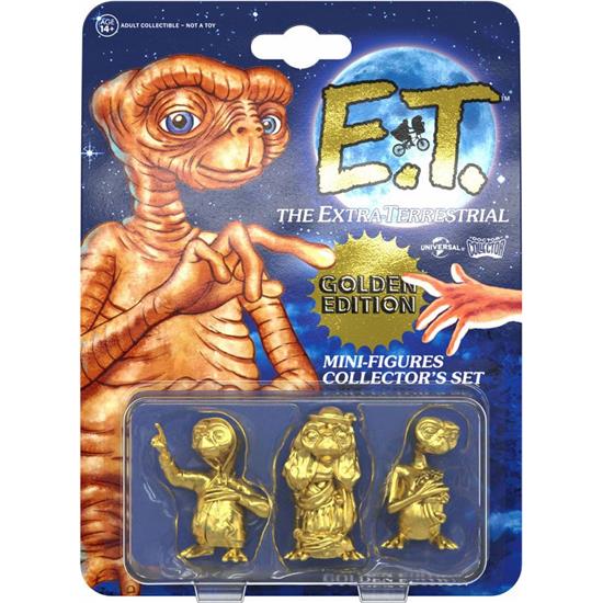 E.T.: Mini Figurere 3-Pack Golden Edition