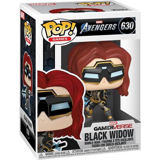 Avengers: Black Widow POP! Games Vinyl Figur (#630)