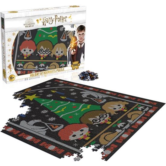 Harry Potter: Jul på Hogwarts Puslespil (1000 brikker)