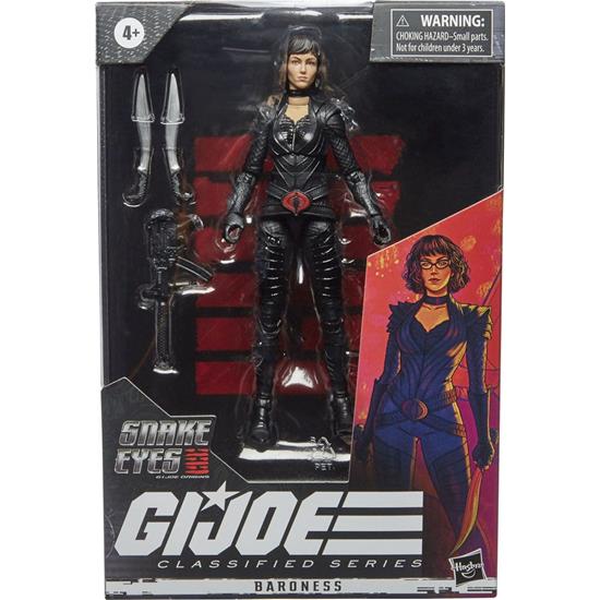 GI Joe: Baroness Classified Series Action Figur 15 cm